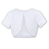 Sarah Louise 057001 Satin Bolero White
